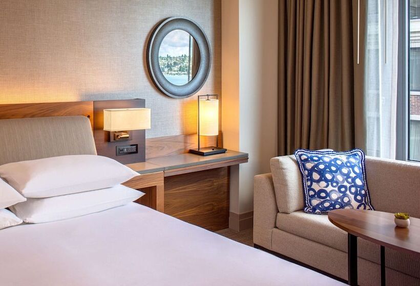 Quarto Standard Cama Casal Vista Parque, Hyatt Regency Lake Washington At Seattle S Southport