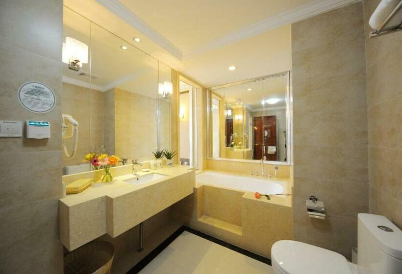 비즈니스룸, Greentree Inn Shanghai West Huaxia Road Metro Station Express