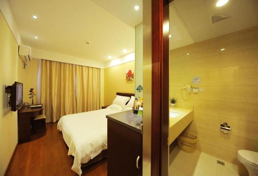 디럭스 룸, Greentree Inn Shanghai West Huaxia Road Metro Station Express