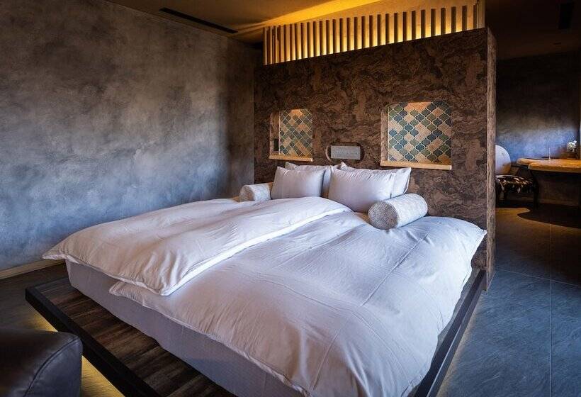 빌라 침실 1개, Yufuin Luxury Villa  Zakuro