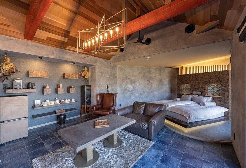 빌라 침실 1개, Yufuin Luxury Villa  Zakuro