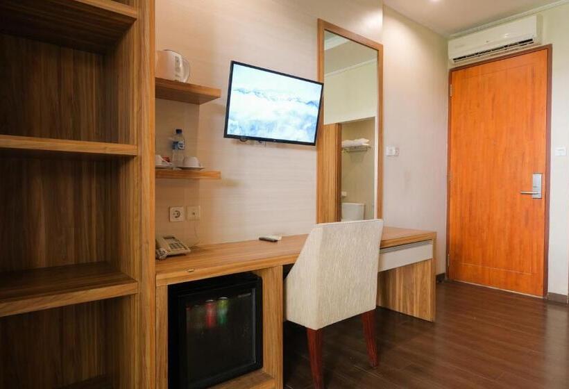 Quarto Deluxe Cama King, Kamarkoe Hotel Seminyak