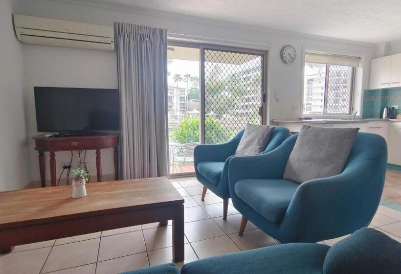 침실 2개 아파트, K Resort Surfers Paradise Apartments