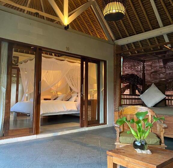 Номер Deluxe Вид на Сад, Sawah Indah Villa