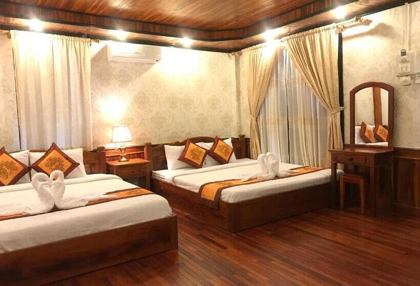 סוויטה משפחתית, Luang Prabang Oudomlith Villa & Travel