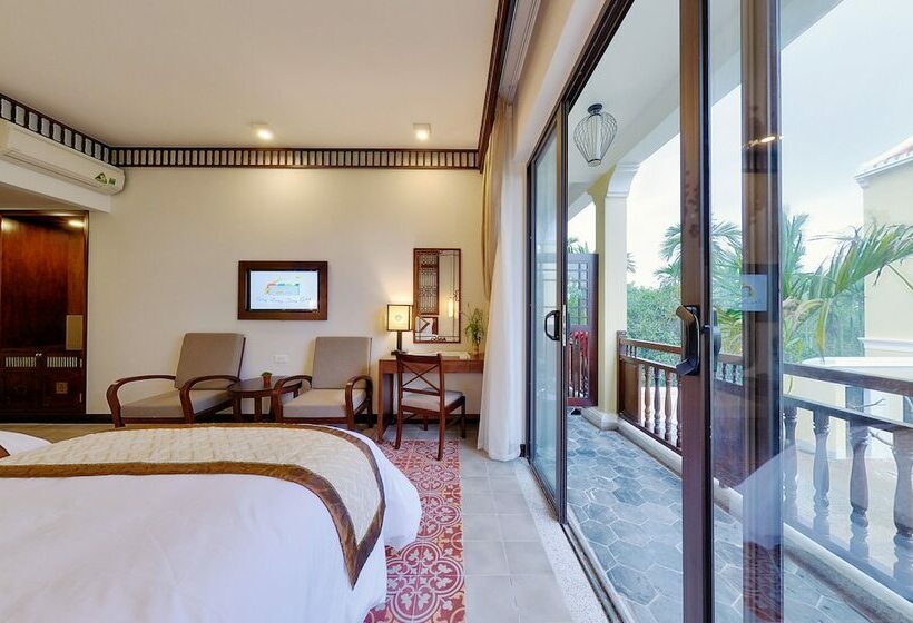 اتاق لوکس با چشم‌انداز استخر, Hoi An Field Boutique Resort & Spa