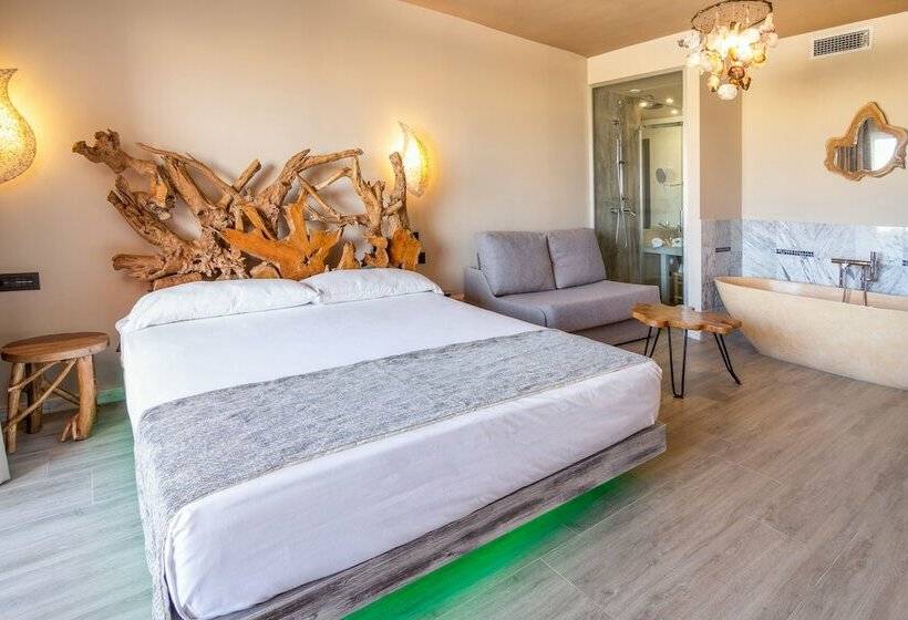 带海景的标准房, Tarifa Lances By Qhotels