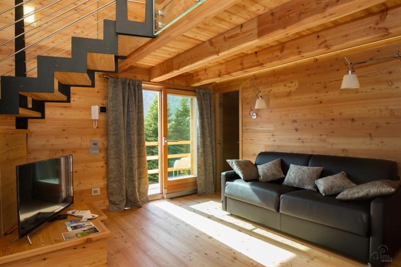 발코니가 있는 스위트, Chalet Nel Doch Villa Cheia