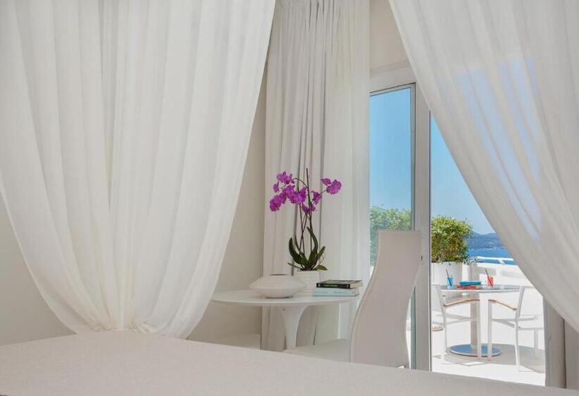 اتاق استاندارد با چشم‌انداز دریا, Baia Bianca Suites