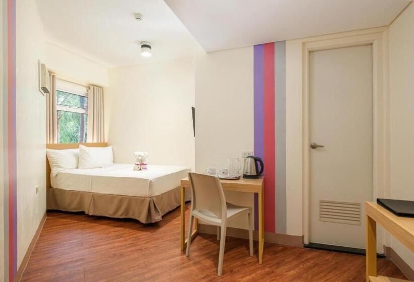 キングサイズベッドのデラックスルーム, Myspace Hotel @bgc