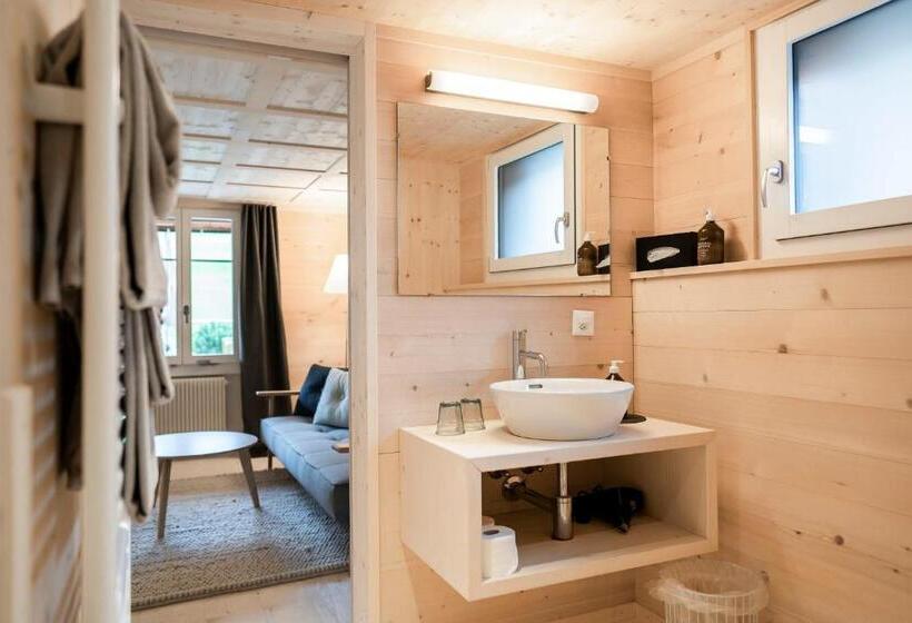 Апартаменты 1 Спальня с Террасой, Cortesi S Lenk Lodge, Boutiques Appartements