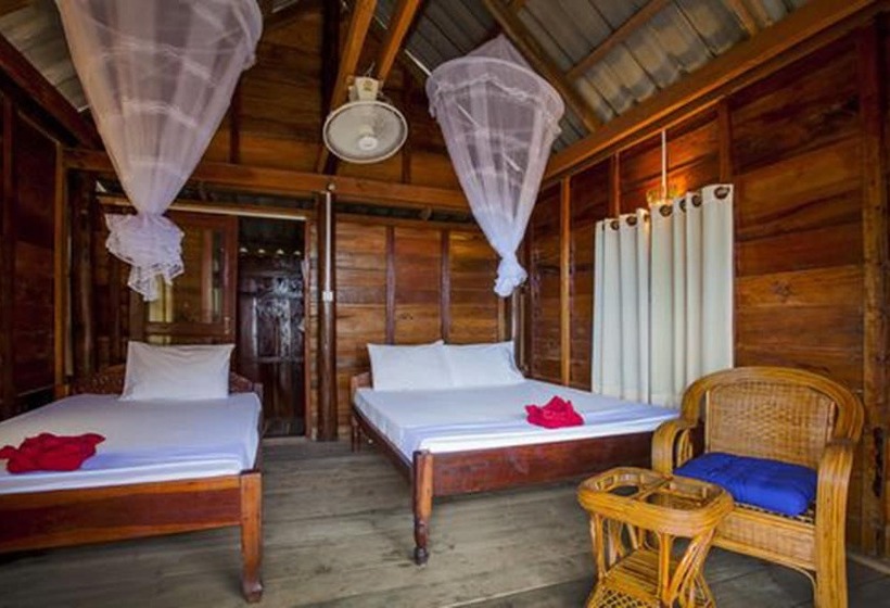 Bungalow Standart com Varanda, Happy Elephant Bungalows