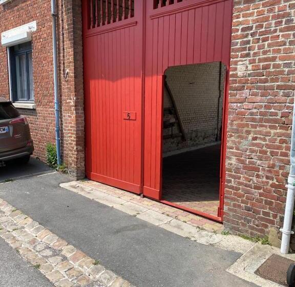 Номер Стандарт, La Fermette à Achicourt   Chambre Zen, Lit Double Avec Grand Bureau Donnant Sur Cour Au Carré