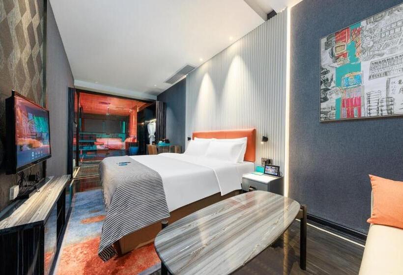 اتاق راحتی, Citynote Hotel   Guangzhou Donghu Metro Station Pearl River Night Tour Dashatou Pier Shop