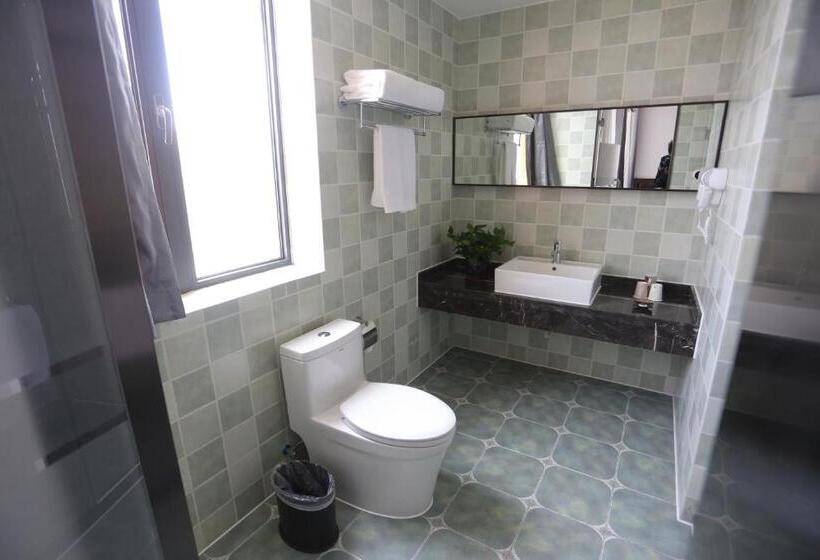 Стандартный Номер Кровать Кинг, Time Traveller Hotel   Near The Grass Skyline, Dajingmen, Zhangjiakoubu, 20 Minutes Away From Zhangj