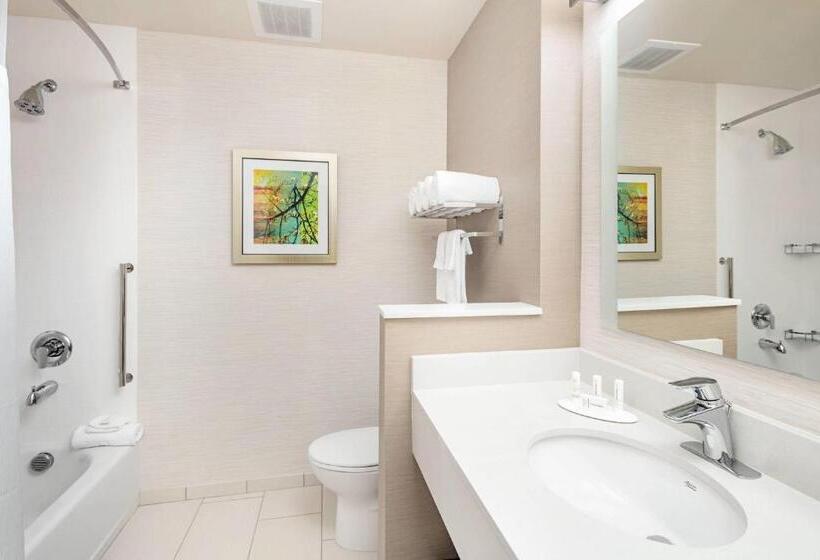 Люкс Кровать Кинг, Fairfield Inn & Suites By Marriott North Bergen