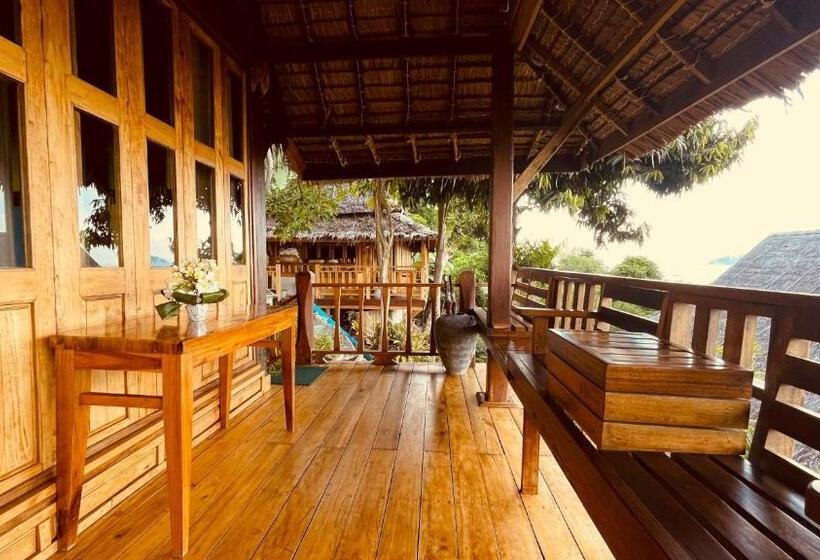 바다 전망 스탠다드 방갈로, Phi Phi Phu Chalet Resort