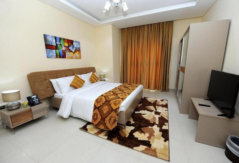 آپارتمان لوکس 2 خوابه, Al Mansour Park Inn Hotel&apartment