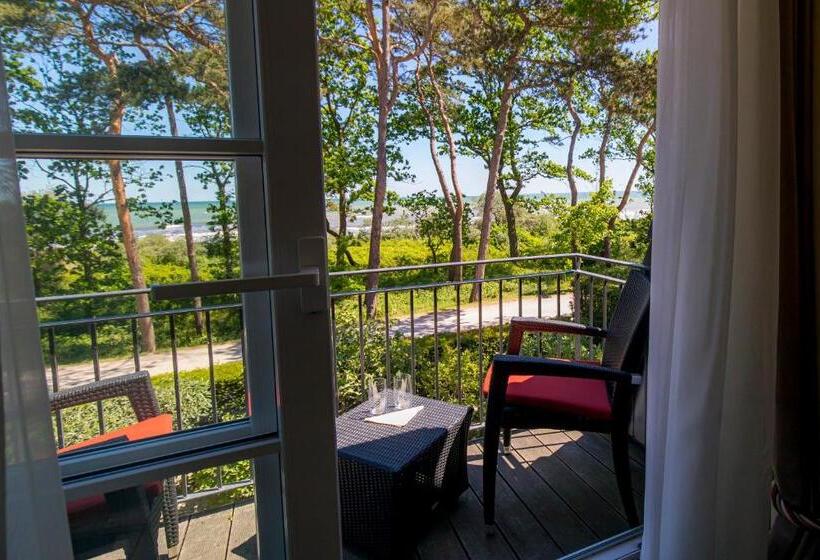Номер Deluxe Вид на Море с Балконом, Strandhotel Fontana