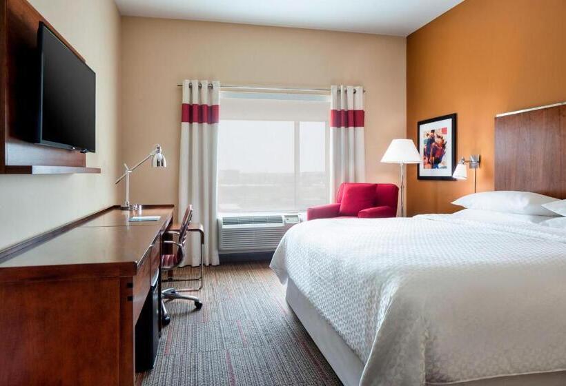스탠다드 룸 킹사이즈 침대, Four Points By Sheraton Dallas Fort Worth Airport North