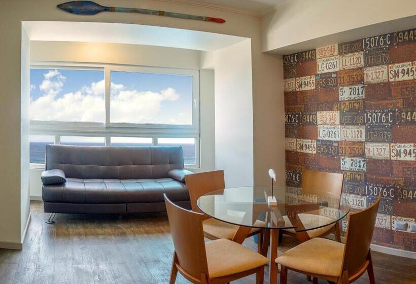 Апартаменты 1 Спальня Вид на Море, Gran Cavancha Hotel & Apartment