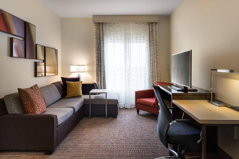 带大床的套房, Residence Inn By Marriott Dallas Plano/richardson At Coit Rd