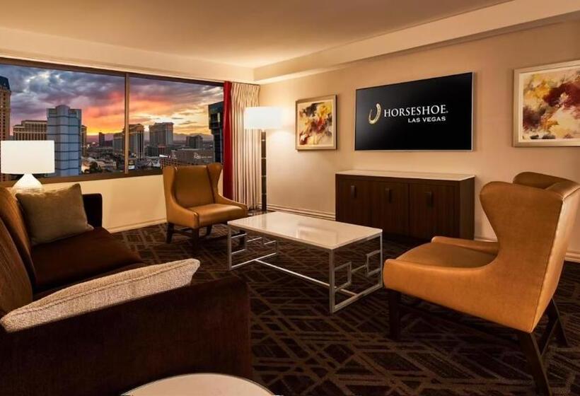带大床的套房, Horseshoe Las Vegas By Suiteness