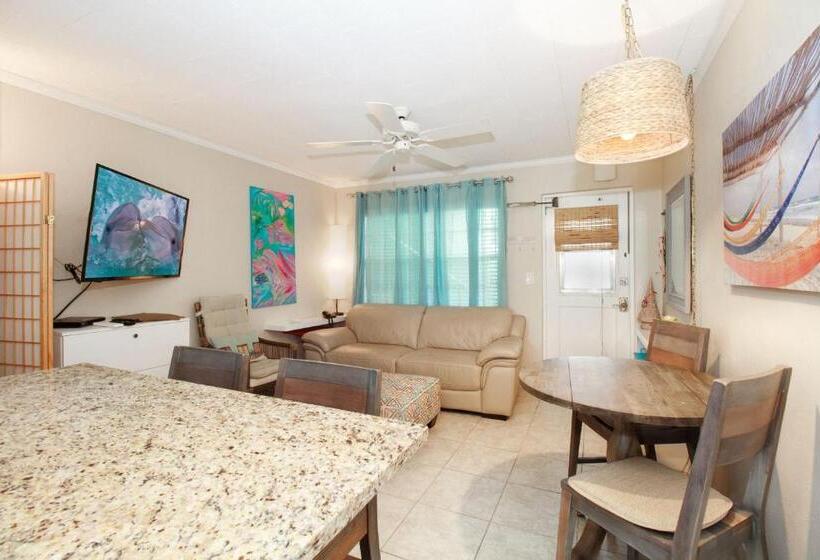 آپارتمان 1 خوابه, Tropic Terrace Suite #45   Beachfront Resort