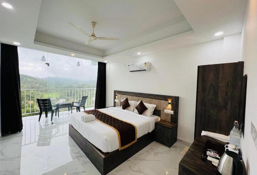 Номер Стандарт с Балконом, Alqasr Munnar
