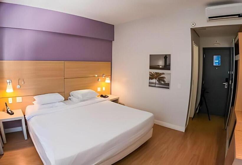 스위트 킹사이즈 침대, Stay Inn Santos Sua Acomodação Com Cara De