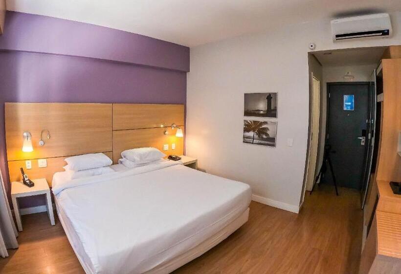 스위트 킹사이즈 침대, Stay Inn Santos Sua Acomodação Com Cara De