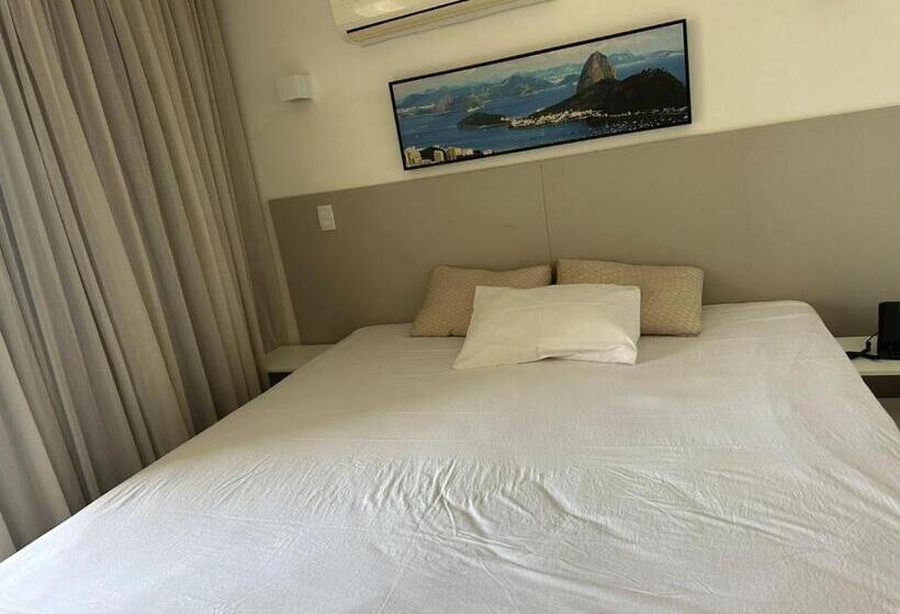Апартаменты 1 Спальня Вид на Море с Балконом, Flat, Apart Hotel, Suite Master, Loft, Studio, Quarto, Apto No Centro De Macaé Próximo A Praia De Im