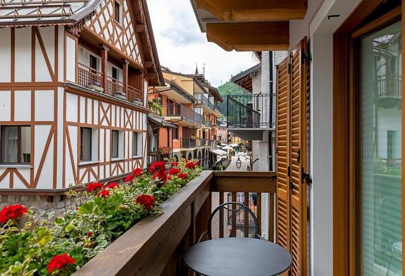 סוויטה דלוקס, Fiocco Di Neve Relais & Spa