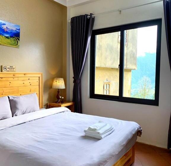 اتاق استاندارد با چشم‌انداز کوهستان, Daun Pisang Homestay & Restaurant View Fanxipan
