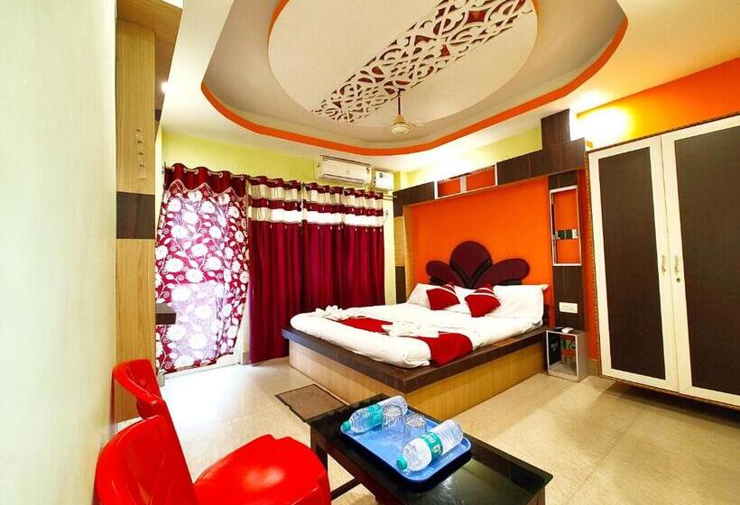 اتاق لوکس, Goroomgo Shree Bhumi Puri Near Sea Beach And Temple   Newly Renovated Hotel   Perfect Location With