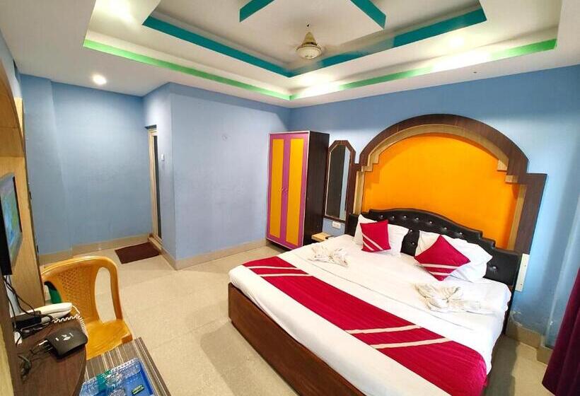 اتاق لوکس, Goroomgo Shree Bhumi Puri Near Sea Beach And Temple   Newly Renovated Hotel   Perfect Location With