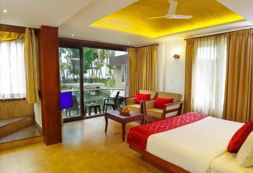 빌라 1 베드룸 - 수영장, Lake Canopy Alleppey
