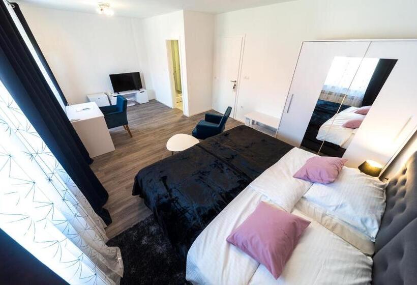 带露台的高档房间, Villa Gradski Vrt