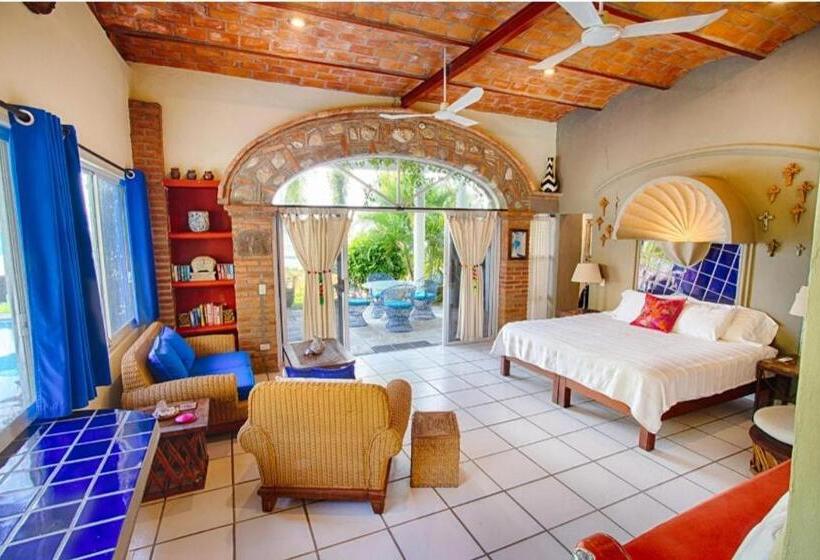 Tengerre Néző Deluxe Szoba Erkéllyel, Villas Jardin Del Mar