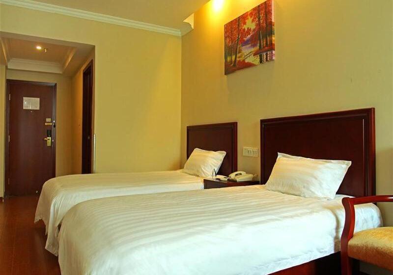 Номер Deluxe, Greentree Inn Shandong Zibo Zichuan District Flyover Business
