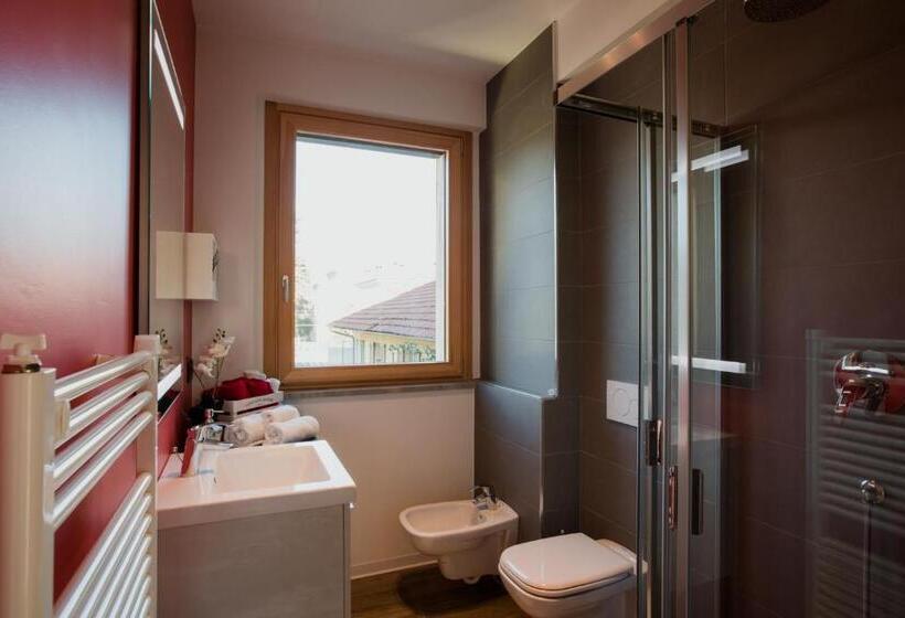 Люкс Deluxe Кровать Кинг, B&b Leterrazze Boutique Hotel   Torino