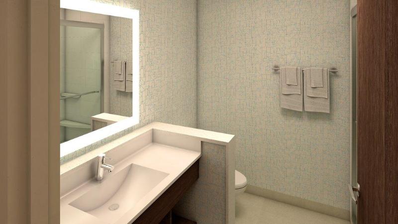带大床的标准间, Holiday Inn Express   Nashville South   Spring Hill, An Ihg