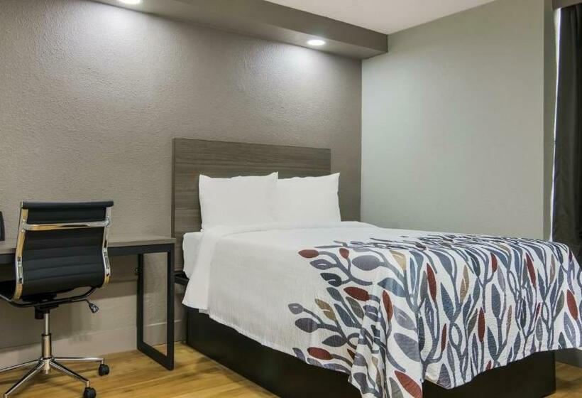 Standard Værelse Tilpasset til Handicappede, Red Roof Inn And Conference Center Chicago   N Aurora Naperville