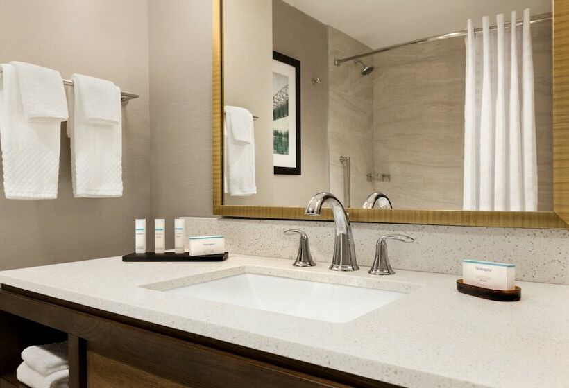 Студио Стандарт Кровать Кинг, Embassy Suites By Hilton Wilmington Riverfront
