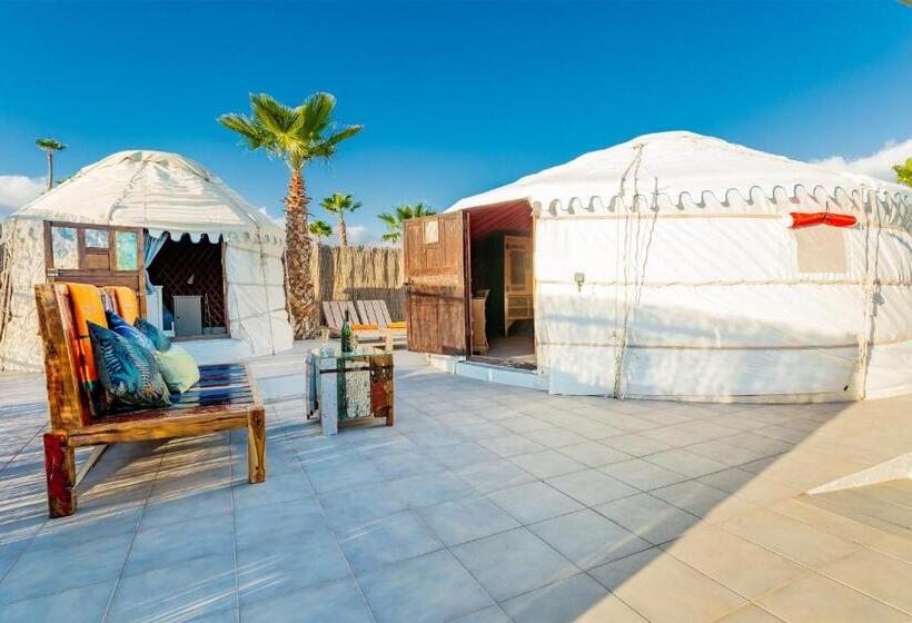 Habitación Familiar Vista Mar, Eco Village Finca De Arrieta   Yurts And Stone Cottages   Shared Pool   Walking Distance To Arrieta