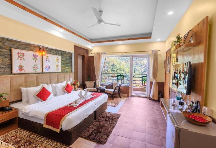 اتاق سوپریور با چشم‌انداز کوهستان, Veda5 Ayurveda & Yoga Retreat