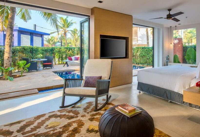 带1个卧室的豪华别墅, Azaya Beach Resort Goa