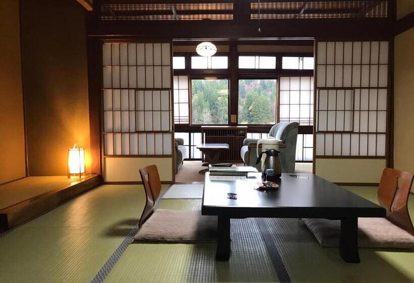 스탠다드 트리픔 룸 공동욕실, Ryounkaku Matsunoyama Onsen