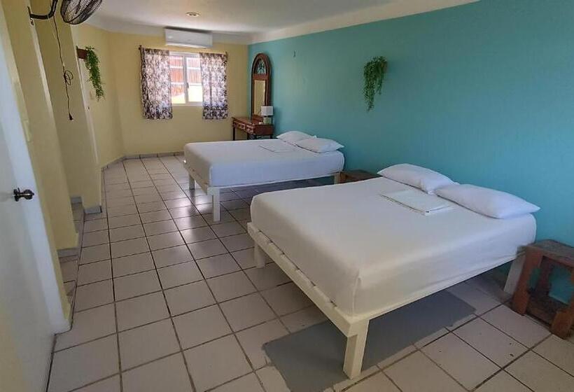 Habitació Quàdruple Estàndard, Tres Mundos Hostel
