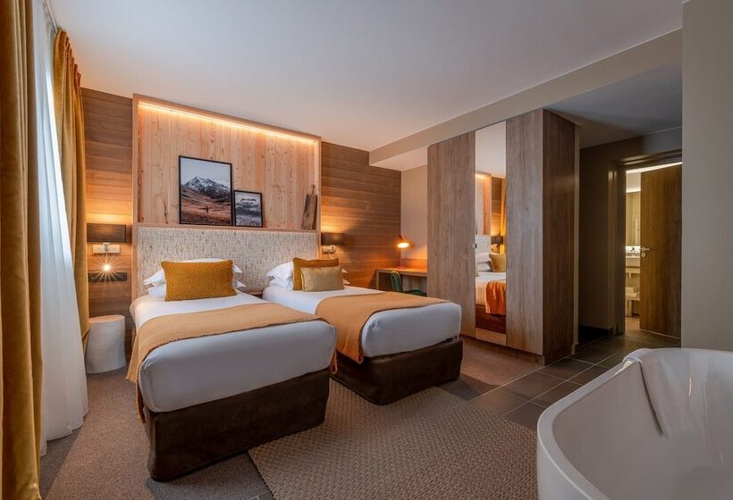 Люкс Premium 2 Спальни, Ily Hôtels & Spa La Rosière